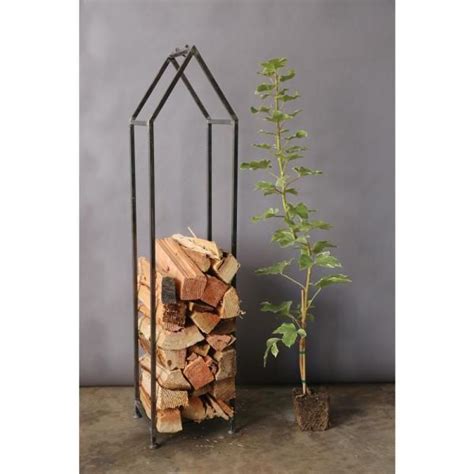 3R Studio Metal House Shaped Fire Wood Holder DA5552